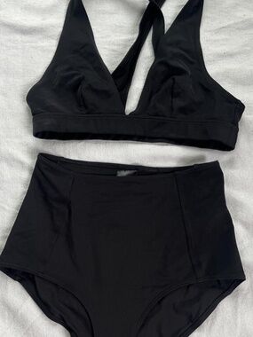 Monki Women's Black Swimsuit